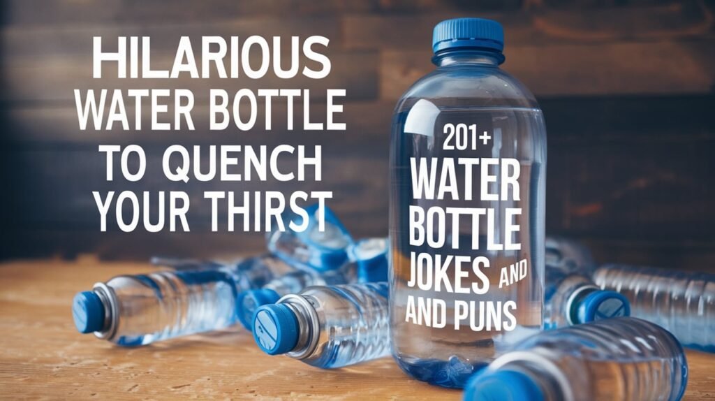 Hilarious Water Bottle Puns to Quench Your Thirst