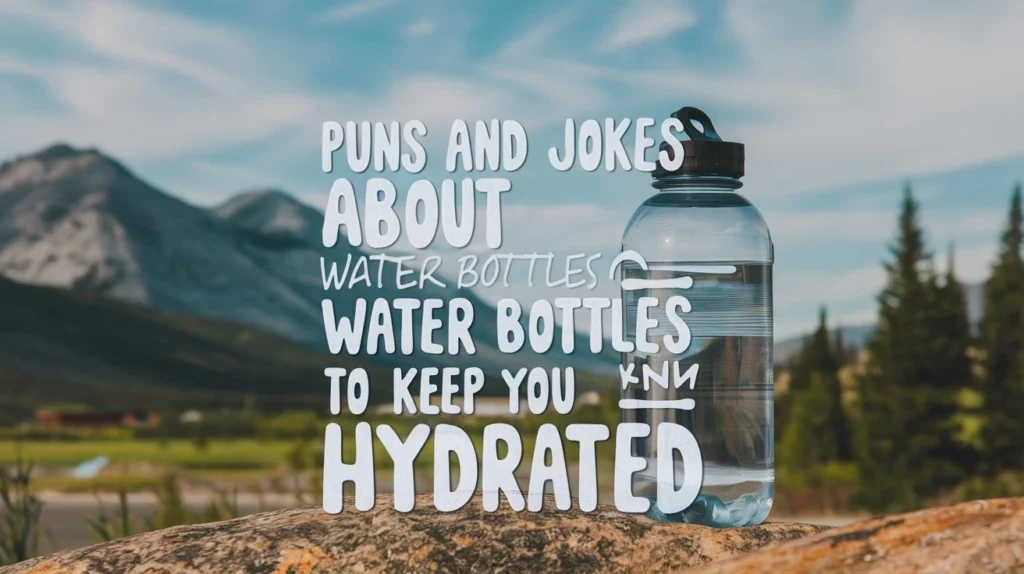 Puns and Jokes About Water Bottles to Keep You Hydrated