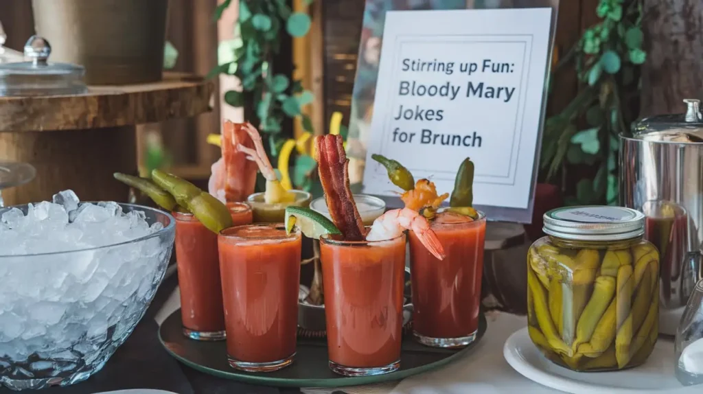 Bloody Mary Jokes for Brunch