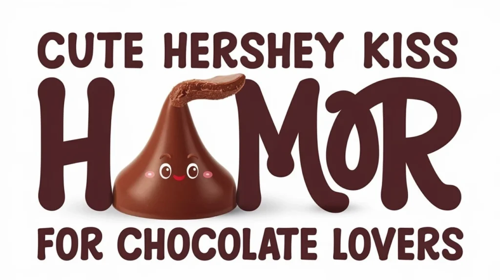 Cute Hershey Kiss Humor for Chocolate Lovers