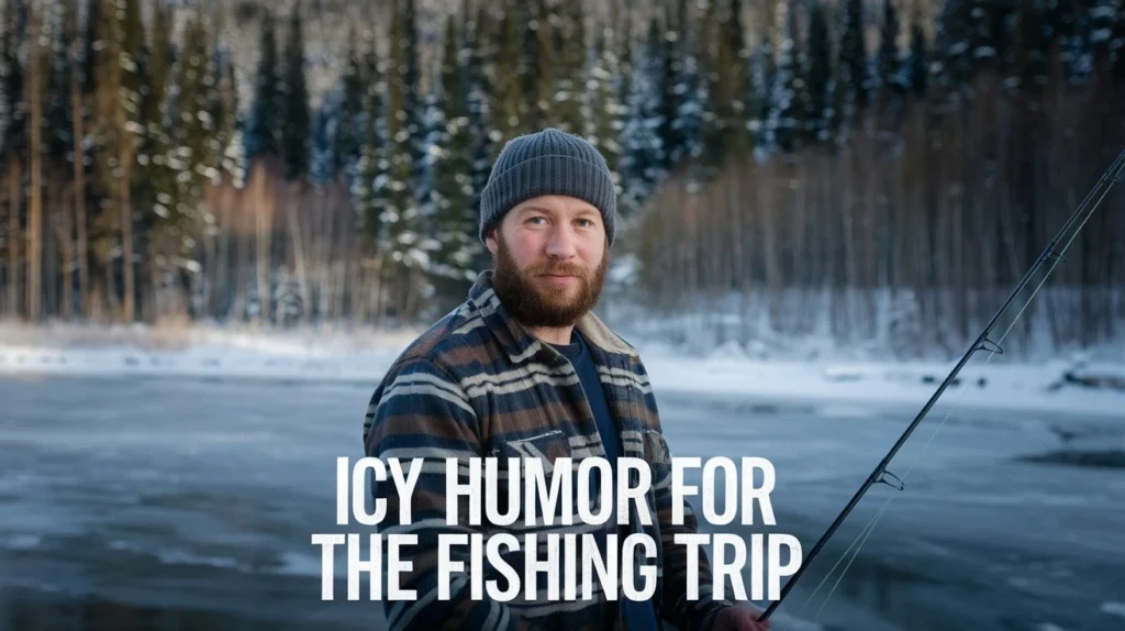 Icy Humor for the Fishing Trip