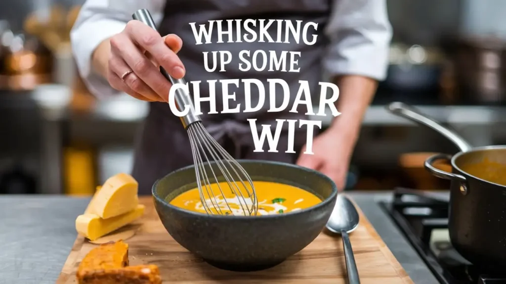 Whisking Up Some Cheddar Wit