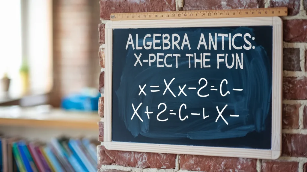 Algebra Antics: X-pect the Fun