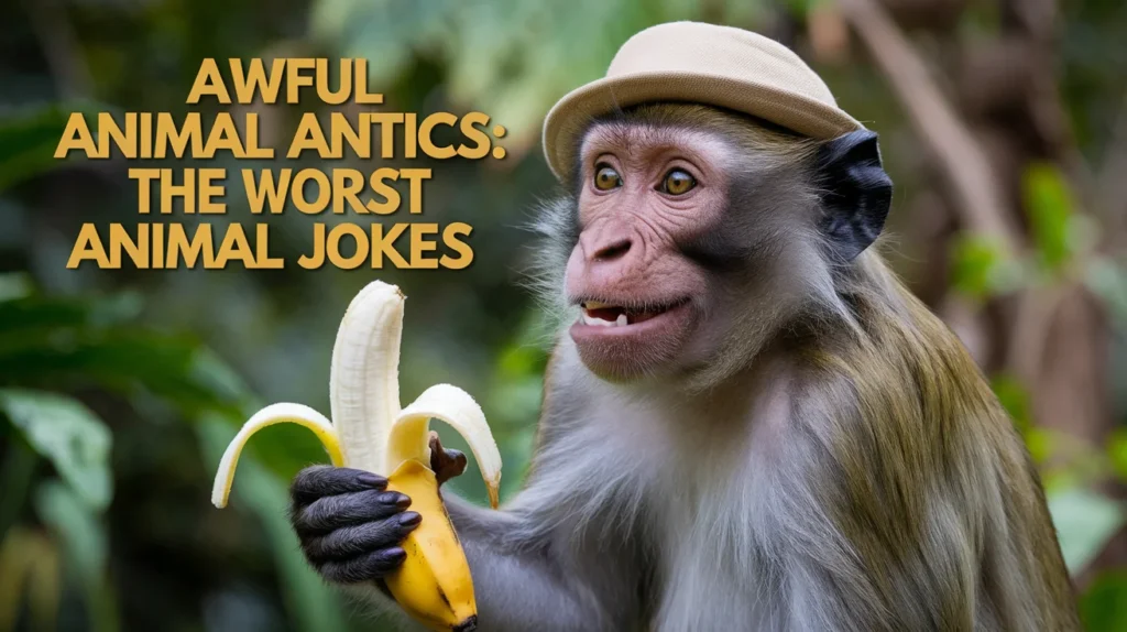 Awful Animal Antics: The Worst Animal Jokes