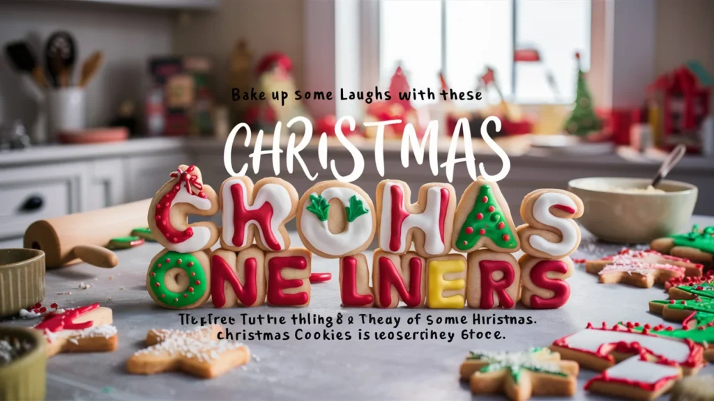 Bake Up Some Laughs with These Hilarious Christmas Cookie One-Liners