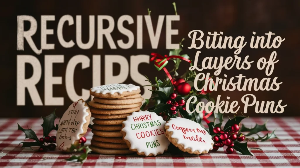 Recursive Recipe: Biting into Layers of Christmas Cookie Puns