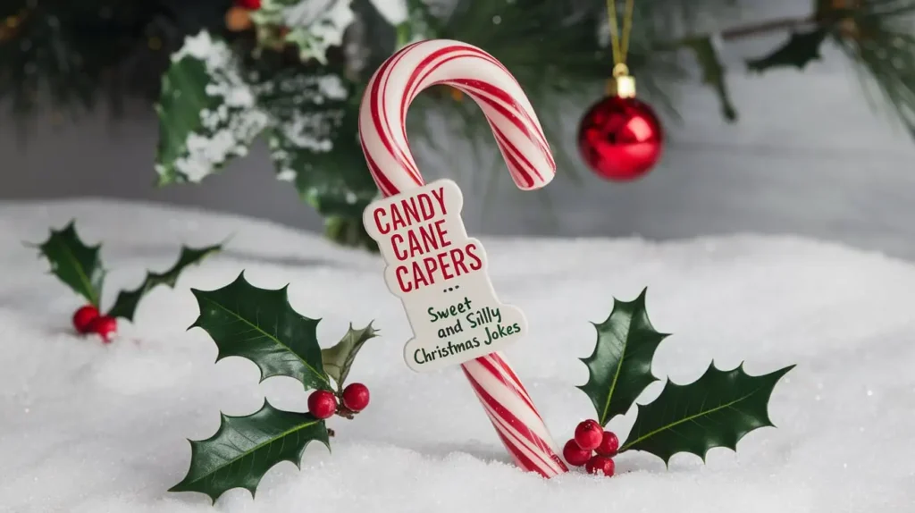 Candy Cane Capers: Sweet and Silly Christmas Jokes