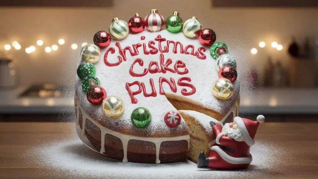 Christmas Cake Puns