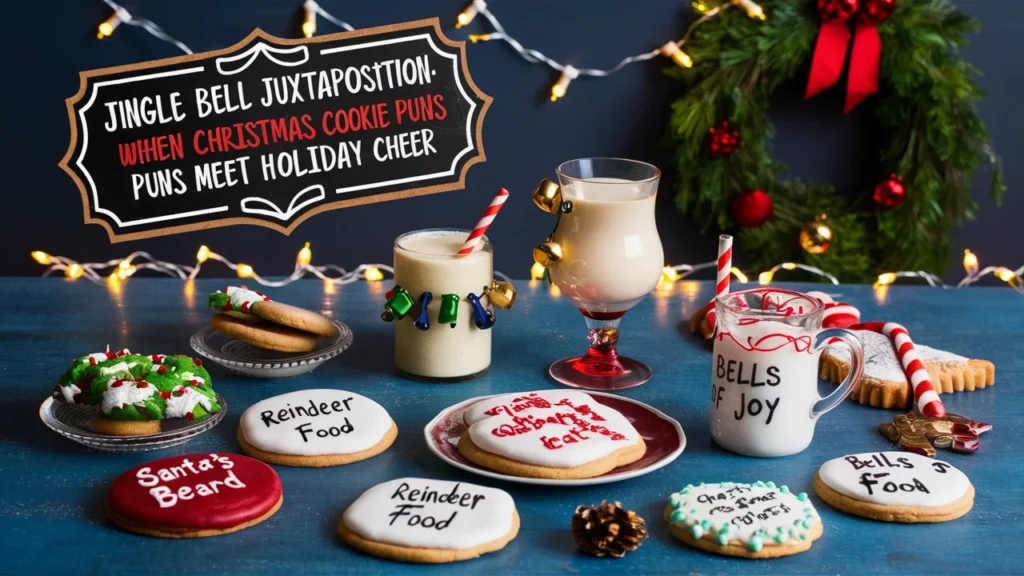 Jingle Bell Juxtaposition: When Christmas Cookie Puns Meet Holiday Cheer