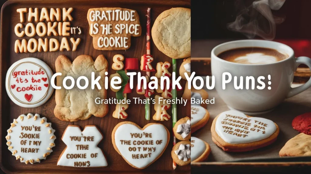 Cookie Thank You Puns: Gratitude That’s Freshly Baked