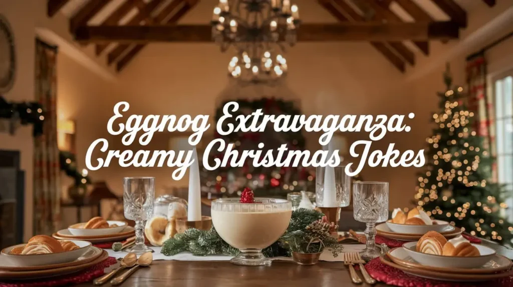 Eggnog Extravaganza: Creamy Christmas Jokes