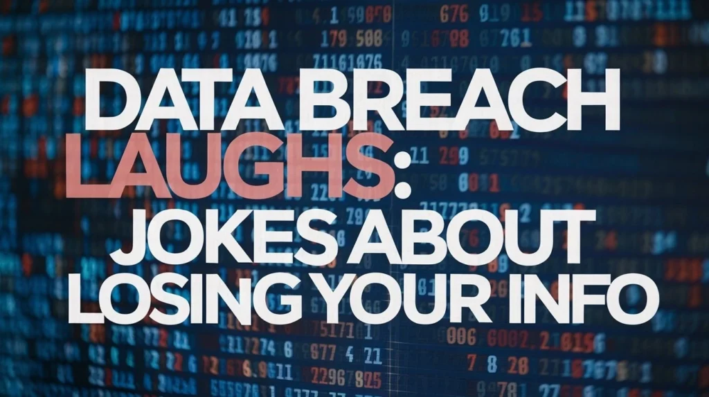 Data Breach Laughs: Jokes About Losing Your Info