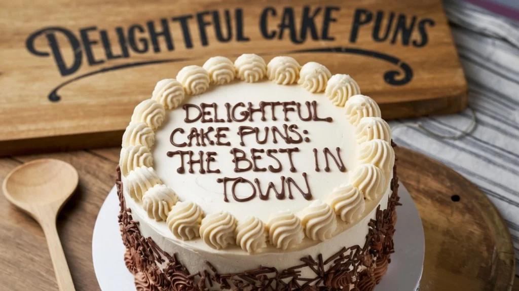 Delightful Cake Puns: The Best in Town