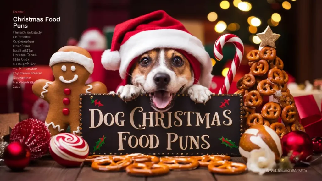 Dog Christmas Food Puns