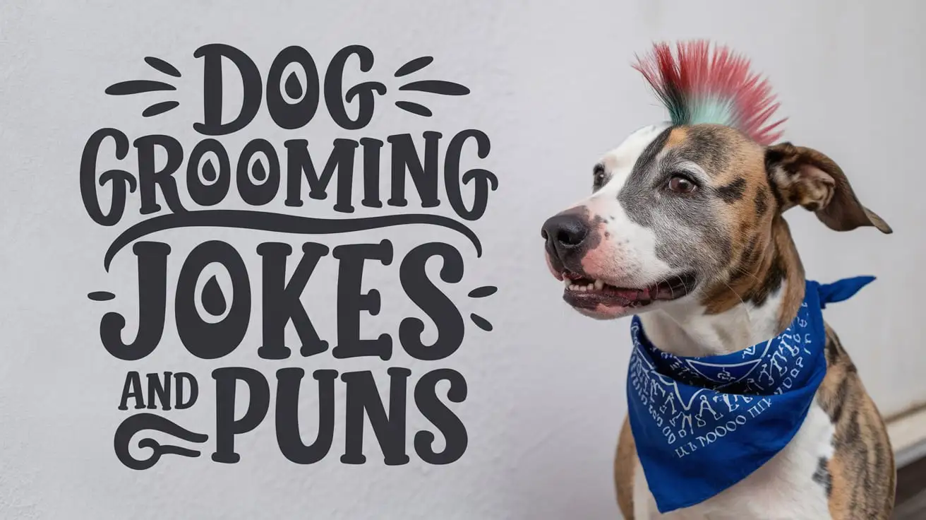 dog grooming jokes and puns