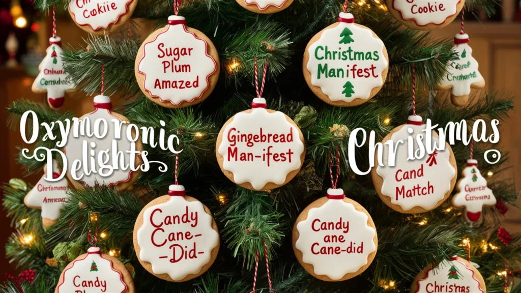 Oxymoronic Delights: Festive Christmas Cookie Puns that Mix and Match