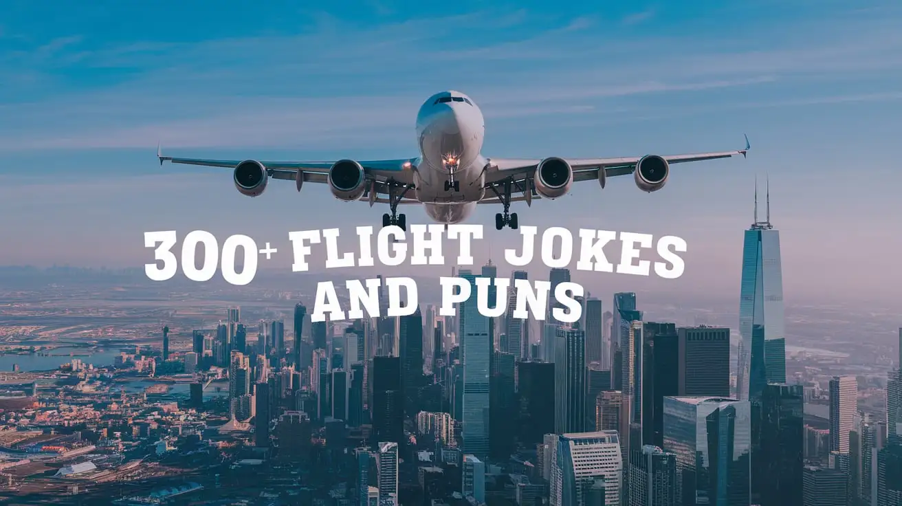 flight jokes and puns