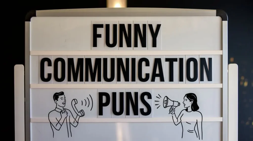 Funny Communication Puns