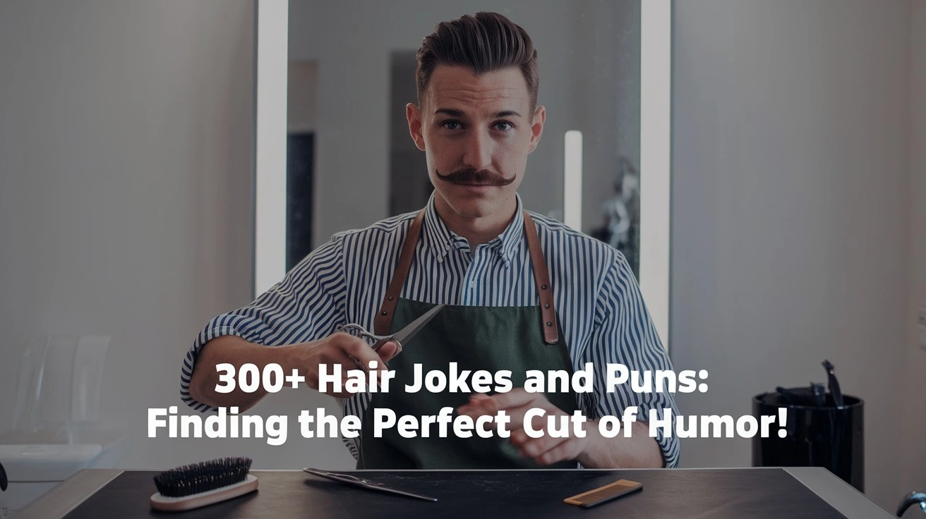 300+ hair jokes and puns