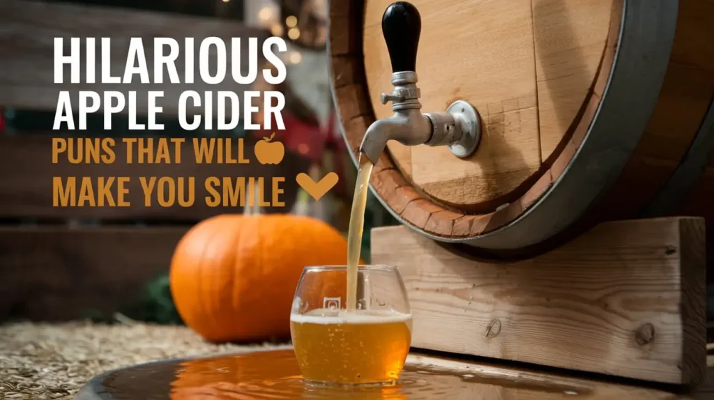 Hilarious Apple Cider Puns