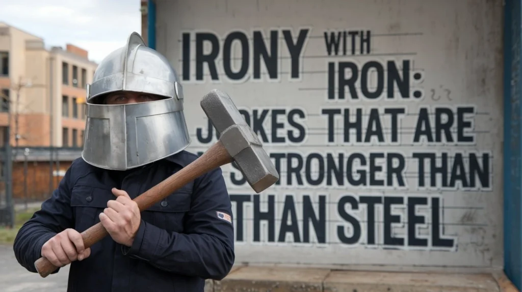 Irony With Iron: Jokes That Are Stronger Than Steel