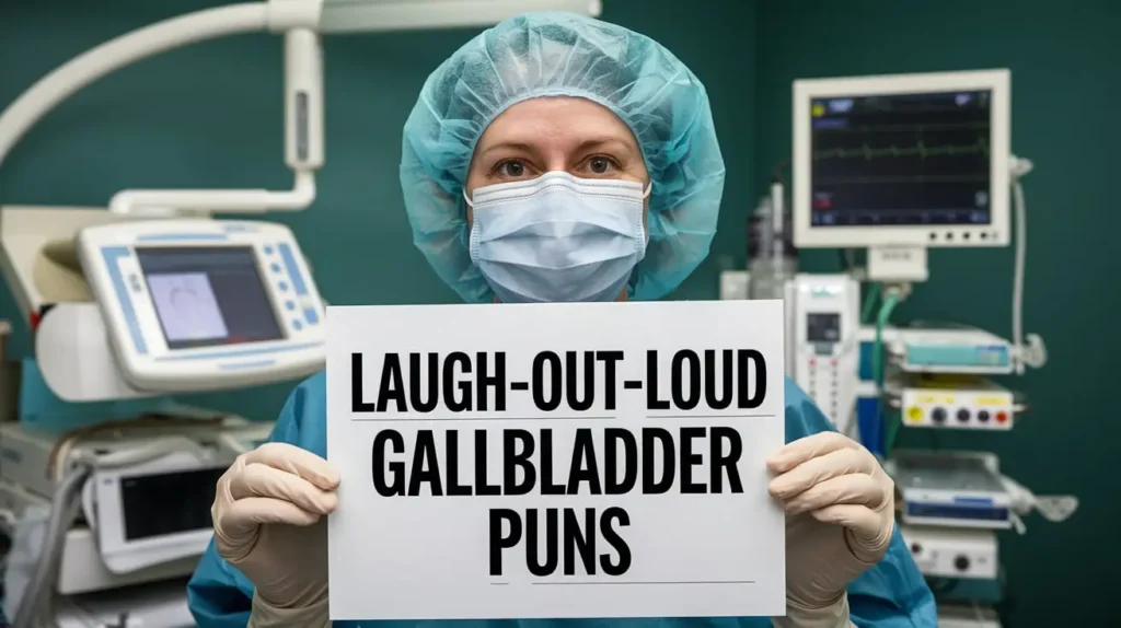 Laugh-Out-Loud Gallbladder Puns