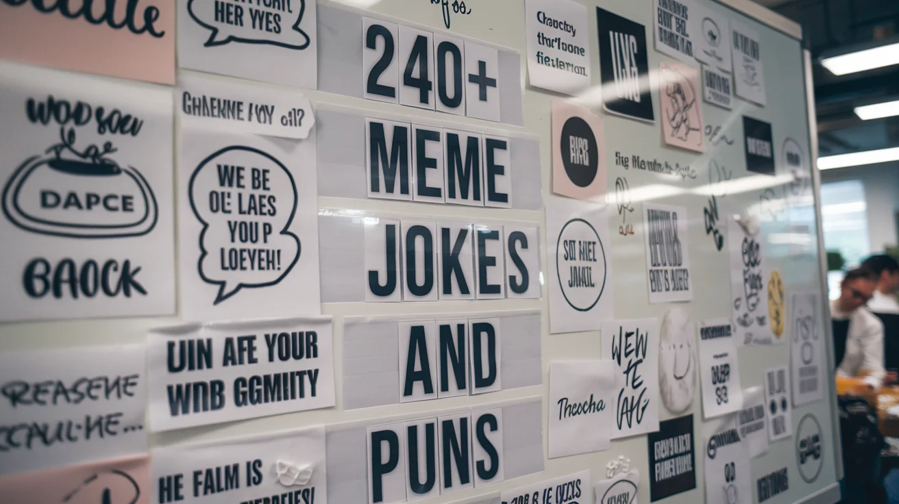 Meme Jokes and Puns