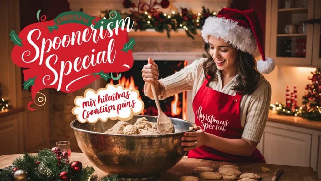 Spoonerism Special: Mixing Up the Dough with Christmas Cookie Puns