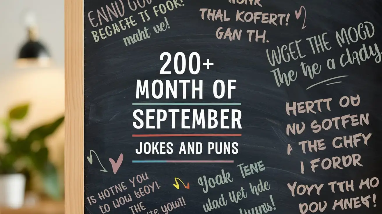 Month of September Jokes and Puns