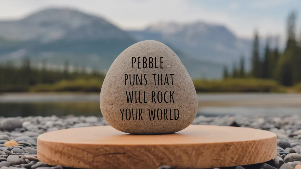 Pebble Puns That Will Rock Your World