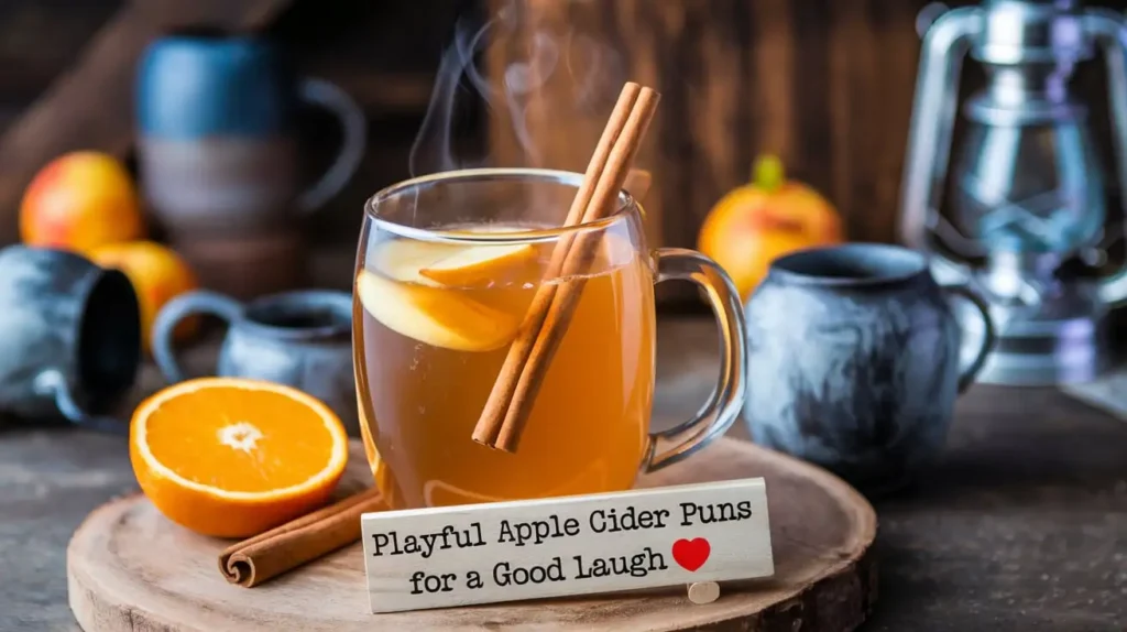 Playful Apple Cider Puns