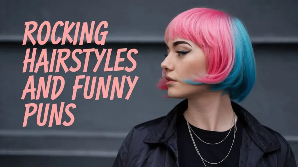 Rocking Hairstyles and Funny Puns