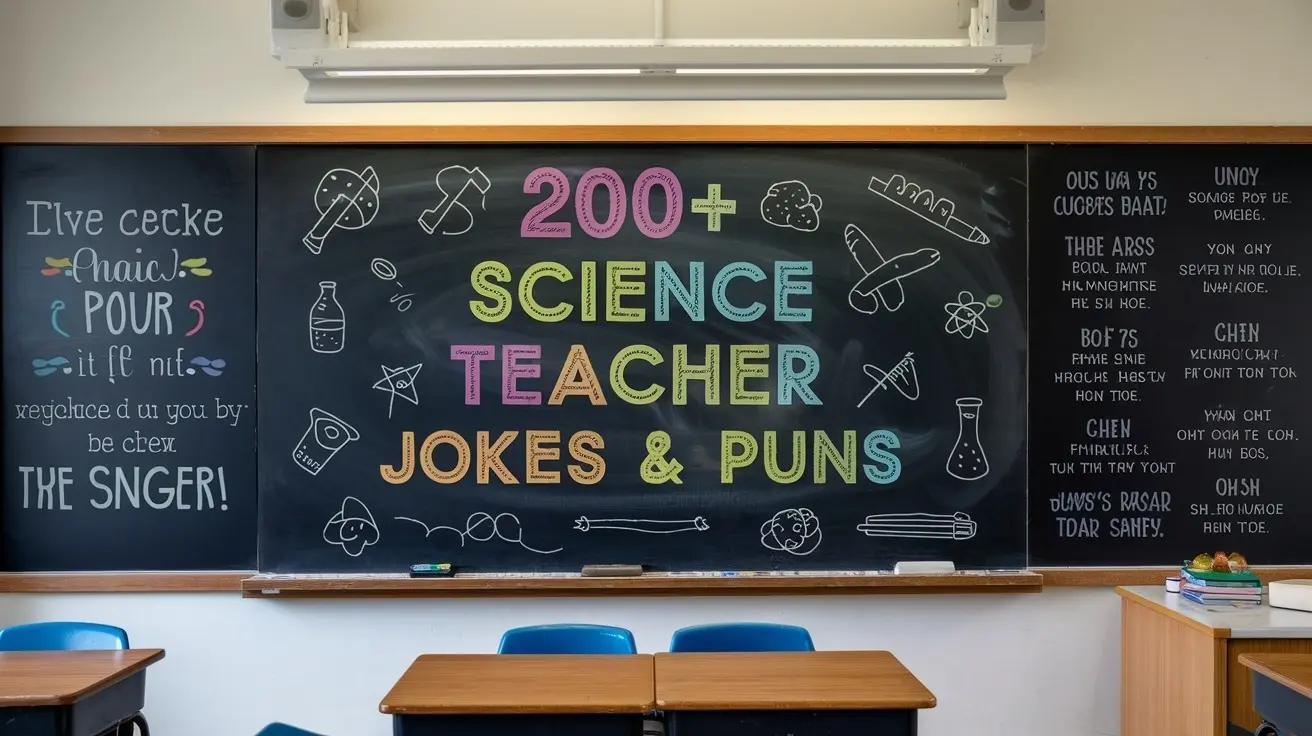 Science Teacher Jokes & Puns