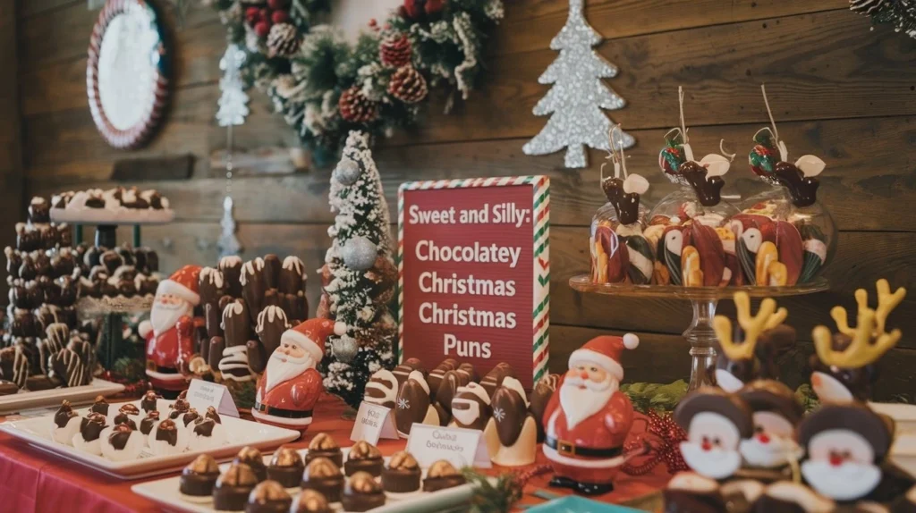 Sweet and Silly: Chocolatey Christmas Puns