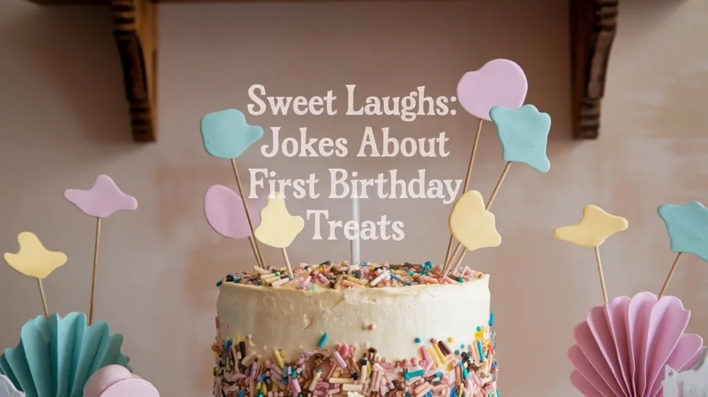 Sweet Laughs: Jokes About First Birthday Treats