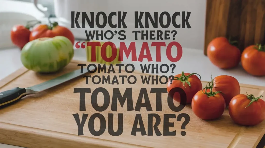 Tomato Knock-Knock Jokes