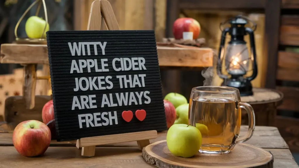 Witty Apple Cider Jokes