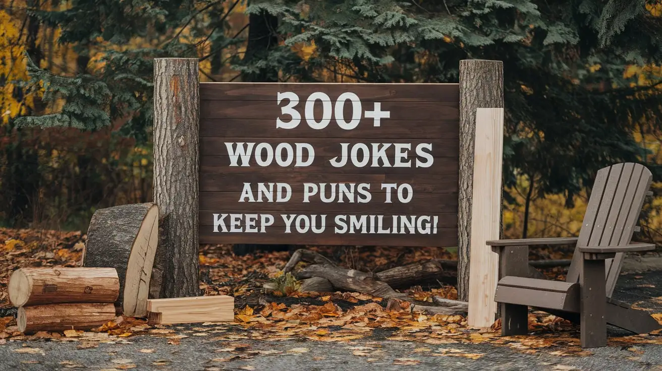 wood jokes and puns