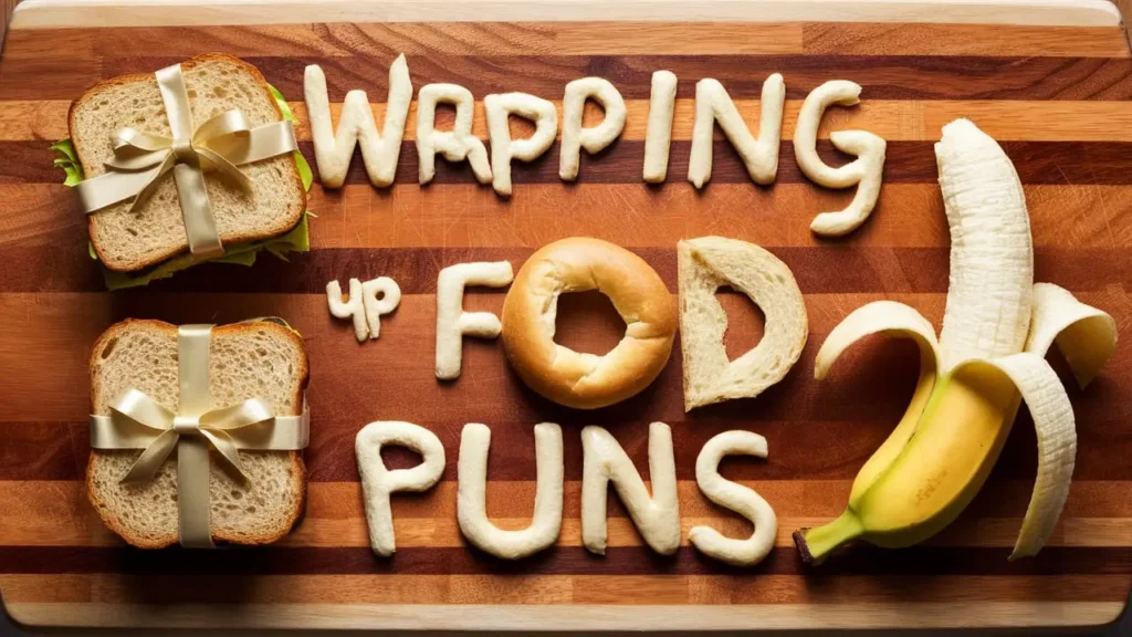 Wrapping Up Food Puns