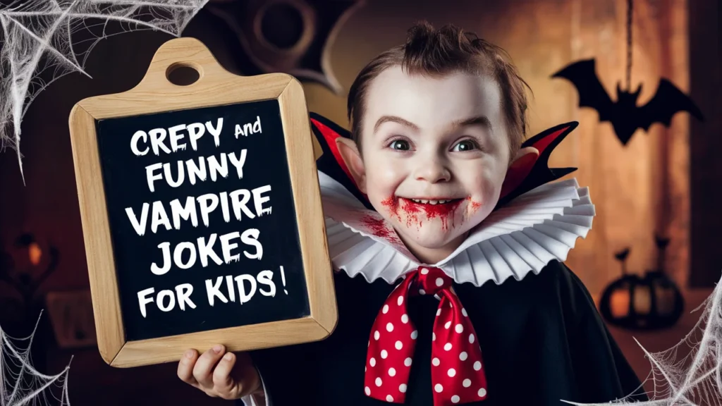 Creepy and Funny Vampire Jokes for Kids!