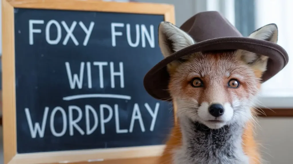 Foxy Fun with Wordplay