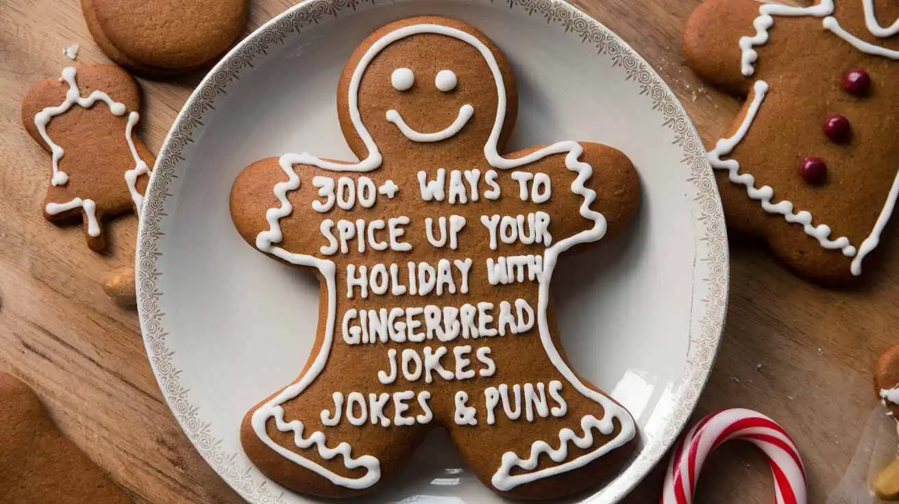 Ways to Spice Up Your Holiday with Gingerbread Jokes & Puns
