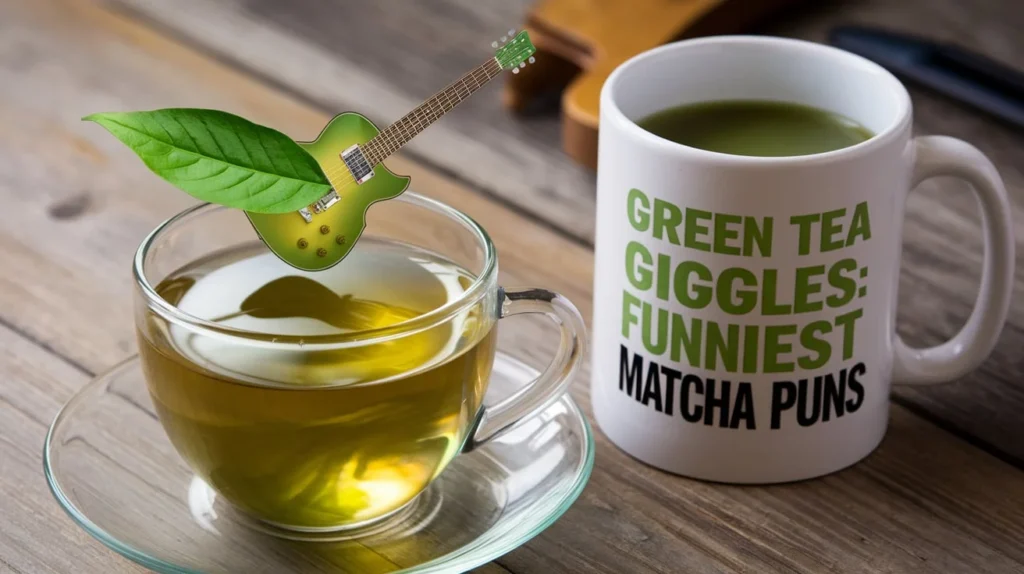 Green Tea Giggles: Funniest Matcha Puns