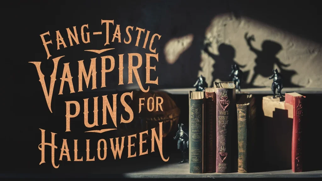 Fang-tastic Vampire Puns for Halloween