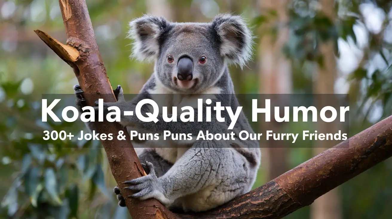 Koala-quality Humor: 300+ Jokes & Puns About Our Furry Friends