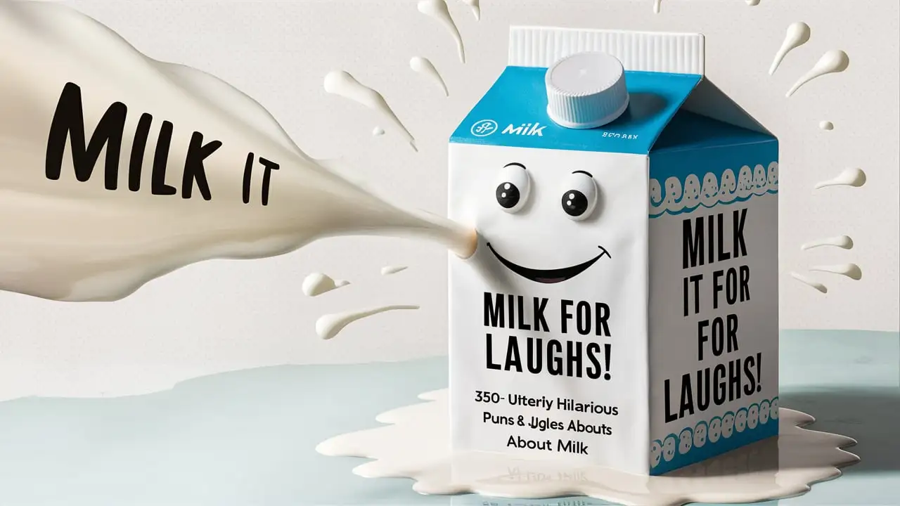 milk jokes and puns