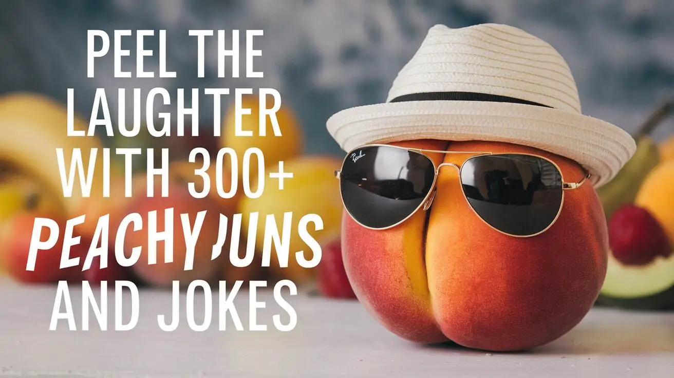 Peel the Laughter with Peachy Puns and Jokes