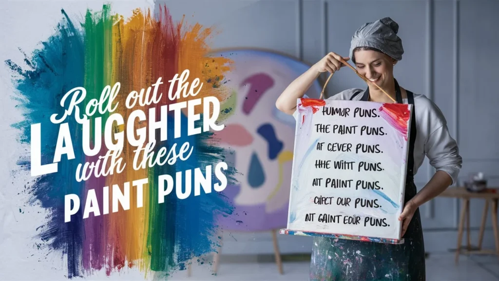 Roll Out the Laughter with These Paint Puns