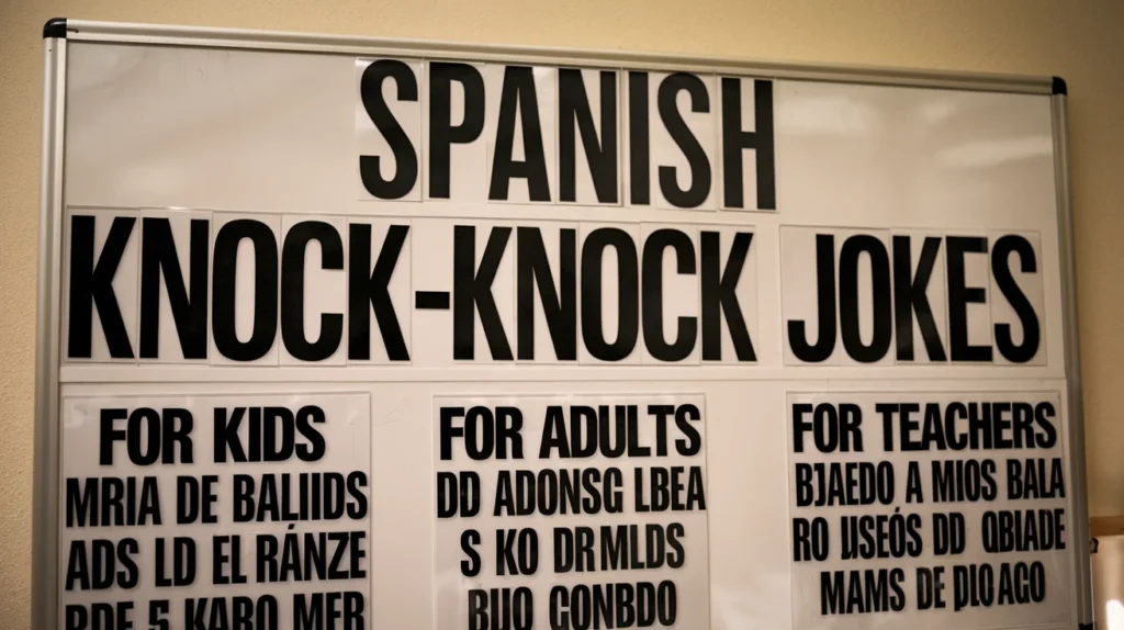 Spanish Knock-Knock Jokes