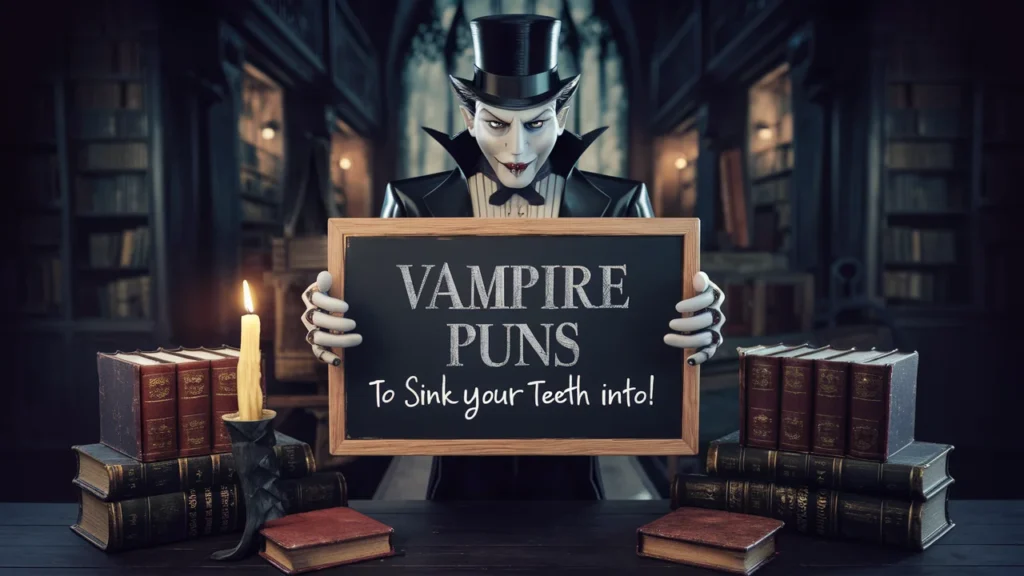 Vampire Puns to Sink Your Teeth Into!